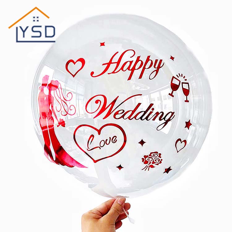 Bobo Balloon với nhãn dán 2D