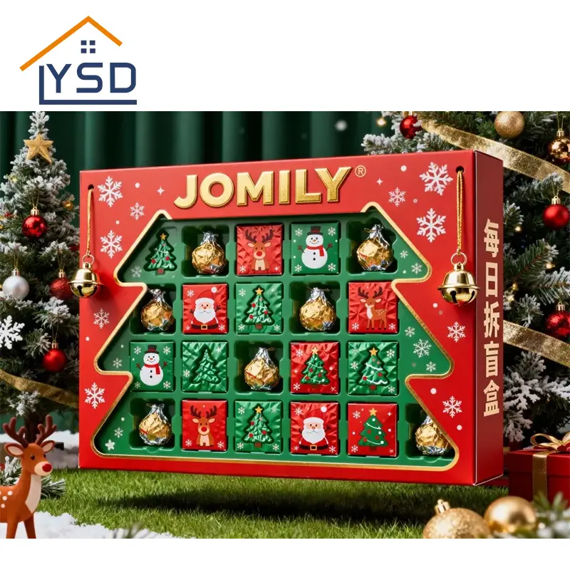 Hộp mù quà Giáng sinh