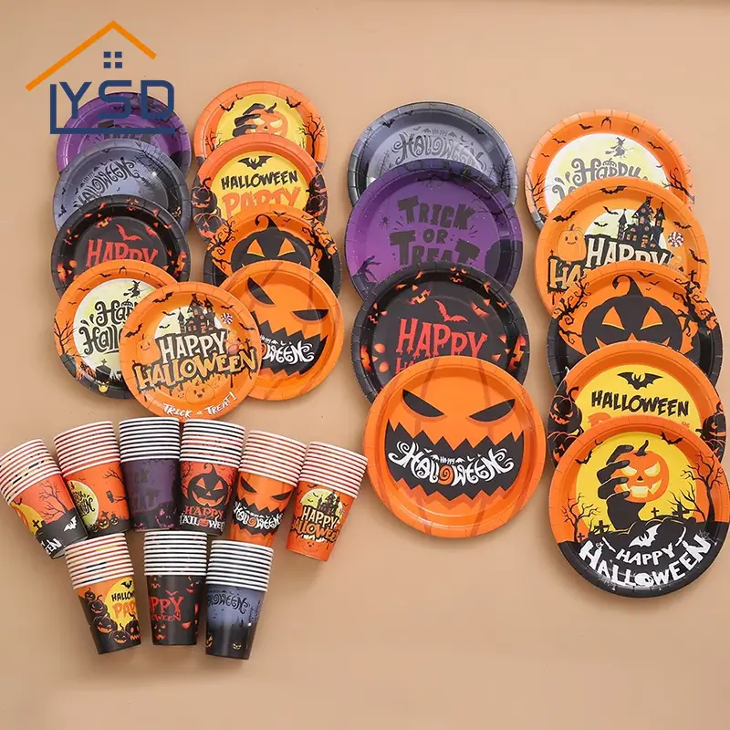 Bộ bàn dùng một lần Halloween