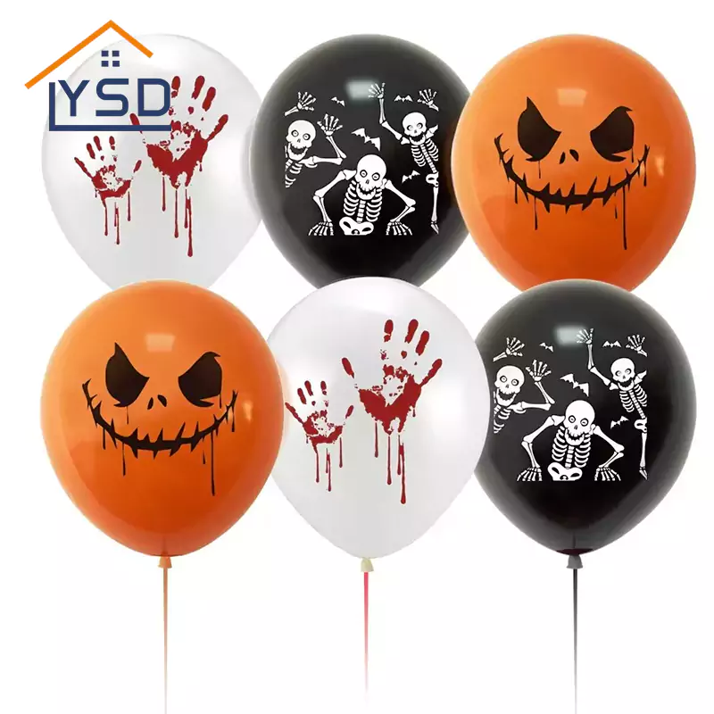 Halloween in bóng cao su