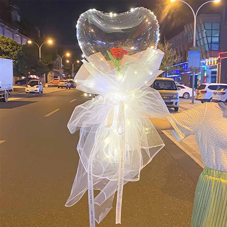 heart shaped bobo balloons