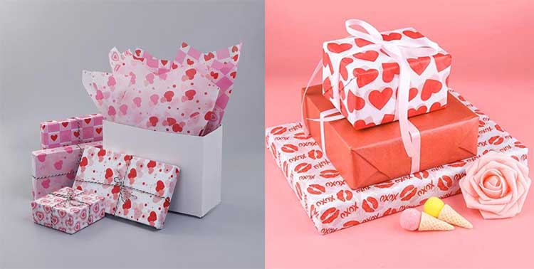 Valentine's Day wrapping paper3
