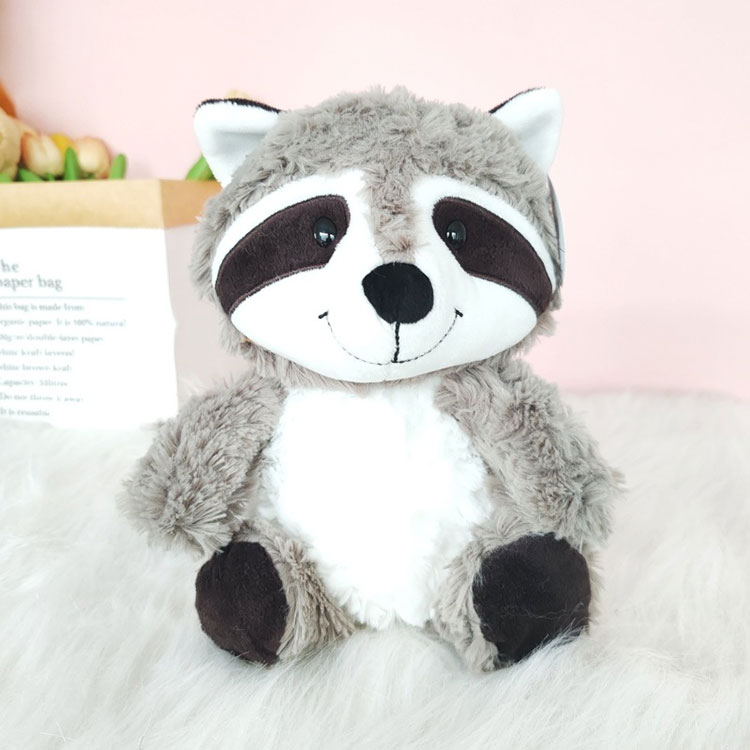 Đồ chơi sang trọng gấu trúc có đuôi lông lớn